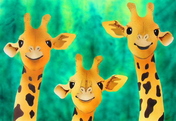 Giraffe Family